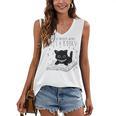 Cute Cats And Books Aesthetic Feline Reader Graphic Premium Tri-Blend Women's V-Neck Tank Top Cute Cats And Books Aesthetic Feline Reader Graphic Premium Tri-Blend Women's V-Neck Tank Top
