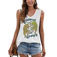 Enemies To Lovers Jaguar Tee Romance Book Plot Device Trope Women's V-Neck Tank Top Enemies To Lovers Jaguar Tee Romance Book Plot Device Trope Women's V-Neck Tank Top