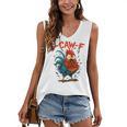 F-Caw-F Rooster F Awk F Chicken Coffee Romance Books Lover Women's V-Neck Tank Top F-Caw-F Rooster F Awk F Chicken Coffee Romance Books Lover Women's V-Neck Tank Top