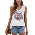 In My Fantasy Era Magic Dragon Book Women's V-Neck Tank Top In My Fantasy Era Magic Dragon Book Women's V-Neck Tank Top