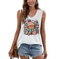 Gingerbread Reading Book Lovers Christmas Bookworm Librarian Premium Women's V-Neck Tank Top Gingerbread Reading Book Lovers Christmas Bookworm Librarian Premium Women's V-Neck Tank Top