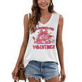 Groovy All Booked For Valentines Books Pink Coquette Bow Women's V-Neck Tank Top Groovy All Booked For Valentines Books Pink Coquette Bow Women's V-Neck Tank Top