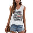 Imagine Being Afraid Of Drag Queens And Books Women's V-Neck Tank Top Imagine Being Afraid Of Drag Queens And Books Women's V-Neck Tank Top