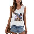 It's Not Hoarding If It's Books Reading Bookworm Reader Women's V-Neck Tank Top