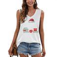 Library Crew Book Lovers Librarian Xmas Holiday Christmas Women's V-Neck Tank Top