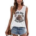 Love God Drink Coffee Read Books – Vintage Spiritual Reading Women's V-Neck Tank Top Love God Drink Coffee Read Books – Vintage Spiritual Reading Women's V-Neck Tank Top