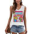 Marvel Universe Classic Dazzler Vintage Comic Book Cover Women's V-Neck Tank Top