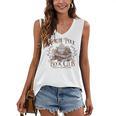 North Pole Book-Club Hot Cocoa Served Daily Christmas Book Women's V-Neck Tank Top