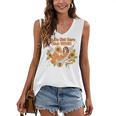 We Do Not Care Club WDNC Reading Book Boho Floral Women's V-Neck Tank Top We Do Not Care Club WDNC Reading Book Boho Floral Women's V-Neck Tank Top