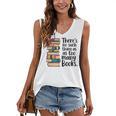 There Is No Such Thing As Too Many Books Book Lover Women's V-Neck Tank Top There Is No Such Thing As Too Many Books Book Lover Women's V-Neck Tank Top