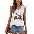 Read More Banned Books Reader Cat Lover Librarian Freedom Women's V-Neck Tank Top Read More Banned Books Reader Cat Lover Librarian Freedom Women's V-Neck Tank Top
