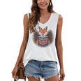 I Read Banned Books Sly Fox Reading Books Women's V-Neck Tank Top
