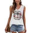 Read Books Be Kind Stay Weird Dragon Book Lover Women's V-Neck Tank Top