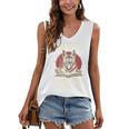 i Read Books And i Know Things German Shepherd Coffee Books Women's V-Neck Tank Top