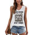 Read Books Stay Weird Book Lover Joke Introvert Reading Premium Women's V-Neck Tank Top