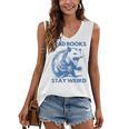Read Books Stay Weird Women's V-Neck Tank Top Read Books Stay Weird Women's V-Neck Tank Top