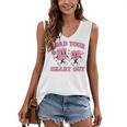 Read You Heart Out Reading Teacher Valentines Day Book Lover Women's V-Neck Tank Top Read You Heart Out Reading Teacher Valentines Day Book Lover Women's V-Neck Tank Top