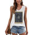 The Reader Tarot Card Mystic Dragon Book Magic Women's V-Neck Tank Top The Reader Tarot Card Mystic Dragon Book Magic Women's V-Neck Tank Top