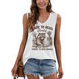 Reading Book Lover Made To Read Books Forces To Read Emails Women's V-Neck Tank Top