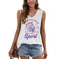 Reading Is My Favorite Sport Saying Quote Book Lovers Women's V-Neck Tank Top Reading Is My Favorite Sport Saying Quote Book Lovers Women's V-Neck Tank Top
