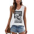 Science Fiction Writer At Work Vintage Book Cover Women's V-Neck Tank Top Science Fiction Writer At Work Vintage Book Cover Women's V-Neck Tank Top
