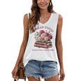 Spicy Books Spread Those Pages Like A Good Girl Dark Romance Women's V-Neck Tank Top