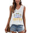 Straight Outta The Library Book Lover Men Women Premium Tri-Blend Women's V-Neck Tank Top