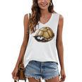 Timid Turtle Cute Introvert Misanthropic Antisocial Women's V-Neck Tank Top Timid Turtle Cute Introvert Misanthropic Antisocial Women's V-Neck Tank Top