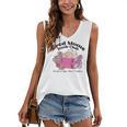 Tired Moms Book Club Running On Coffee Chaos And Chapter Cat Women's V-Neck Tank Top Tired Moms Book Club Running On Coffee Chaos And Chapter Cat Women's V-Neck Tank Top