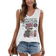 Unapologetically Anti Social Book Club Women's V-Neck Tank Top Unapologetically Anti Social Book Club Women's V-Neck Tank Top