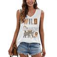 Wild About Reading Book Reader Book Nerd Book Reading Lover Premium Tri-Blend Women's V-Neck Tank Top