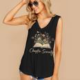 1955 Chapter Seventy 70th Birthday Wildflower Book 70 Yr Old Women's V-Neck Tank Top 1955 Chapter Seventy 70th Birthday Wildflower Book 70 Yr Old Women's V-Neck Tank Top