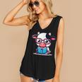 Adorable Book Lover Cow With Reading Glasses Cute Women's V-Neck Tank Top Adorable Book Lover Cow With Reading Glasses Cute Women's V-Neck Tank Top