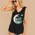 Astronaut Reading Book To Alien Shirt Moon Space Lover Kids Women's V-Neck Tank Top Astronaut Reading Book To Alien Shirt Moon Space Lover Kids Women's V-Neck Tank Top