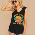 Ban The Fascist Save The Books For a Book Fan Women's V-Neck Tank Top Ban The Fascist Save The Books For a Book Fan Women's V-Neck Tank Top