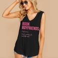 Book Boyfriends Definition Women's V-Neck Tank Top