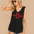 Book Boyfriends Only Women's V-Neck Tank Top Book Boyfriends Only Women's V-Neck Tank Top