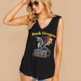 Book Dragon Mark Minson's Books Women's V-Neck Tank Top Book Dragon Mark Minson's Books Women's V-Neck Tank Top