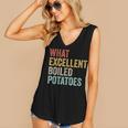 Book Lover Austen Literature What Excellent Boiled Potatoes Women's V-Neck Tank Top Book Lover Austen Literature What Excellent Boiled Potatoes Women's V-Neck Tank Top