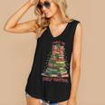 Book Lover Christmas Tree I Have No Shelf Control Women's V-Neck Tank Top Book Lover Christmas Tree I Have No Shelf Control Women's V-Neck Tank Top