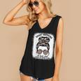 Book Lover What Happens At Book Club Stays Messy Bun Girls Women's V-Neck Tank Top Book Lover What Happens At Book Club Stays Messy Bun Girls Women's V-Neck Tank Top