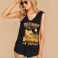 Book Lover Moth Mothman Book Club Reading Into Shadows Women's V-Neck Tank Top