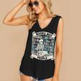 Book Lover Skeleton Reading Love Books Not People Women's V-Neck Tank Top Book Lover Skeleton Reading Love Books Not People Women's V-Neck Tank Top