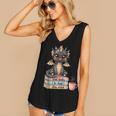 Book Lover Stay Weird Be Kind Read Books Baby Dragon Women's V-Neck Tank Top