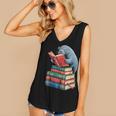 Book Reading Book Reader Manatees Sea Animal Sea Cow Manatee Women's V-Neck Tank Top Book Reading Book Reader Manatees Sea Animal Sea Cow Manatee Women's V-Neck Tank Top