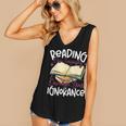 Book Reading Reading Can Seriously Damage Your Ignorance Women's V-Neck Tank Top