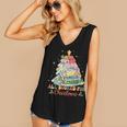 All Booked For Christmas Book Lovers Xmas Tree Lights Women's V-Neck Tank Top All Booked For Christmas Book Lovers Xmas Tree Lights Women's V-Neck Tank Top