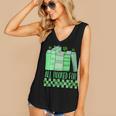 All Booked For St Patrick's Day Book Lover Lucky Shamrock Women's V-Neck Tank Top