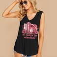 All Booked For Valentines Coquette Bow Book Lover Bookworm Women's V-Neck Tank Top All Booked For Valentines Coquette Bow Book Lover Bookworm Women's V-Neck Tank Top
