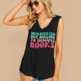 Bookish Reading Love Introverted But Willing To Discuss Book Women's V-Neck Tank Top